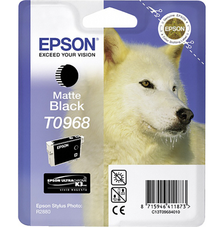 Blck Epson T0968 matt svart