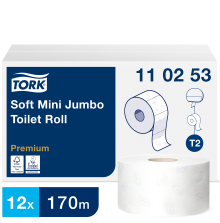 Toalettppr Tork Premium T2 12/