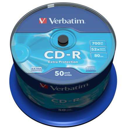 CD-R Verbatim Cakebox50/fp