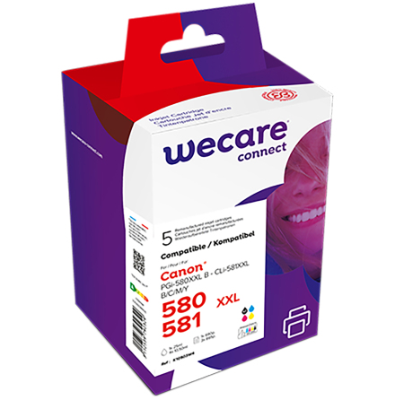 Blck Wecare CLI-581XXL CMYK