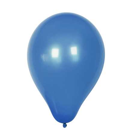 Ballonger rund 23cm blå 10/fp
