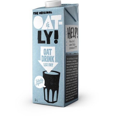 Havredryck Oatly Nat 1L