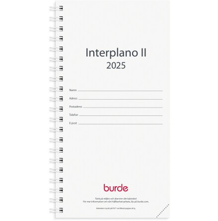 Interplano II refill 2025