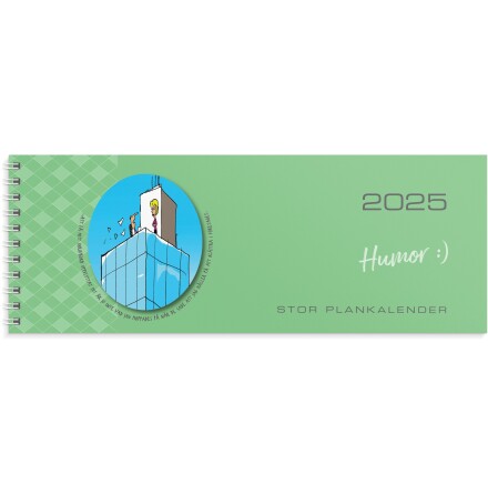 Stor Plankalender Humor 2025