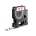 M�rkband Dymo D1 r�d/vit 12mm