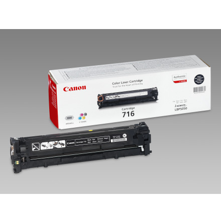 Toner Canon 716BK 2,3k   svart