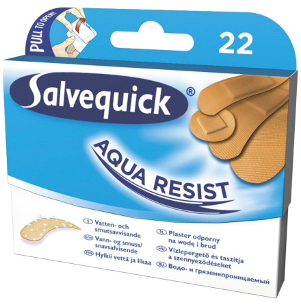 Plster Salvequick Aqua  22/fp