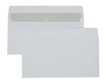 Kuvert E65 vit sh 90g 500/kt