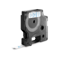 M�rkband Dymo D1 bl�/vit 9mm