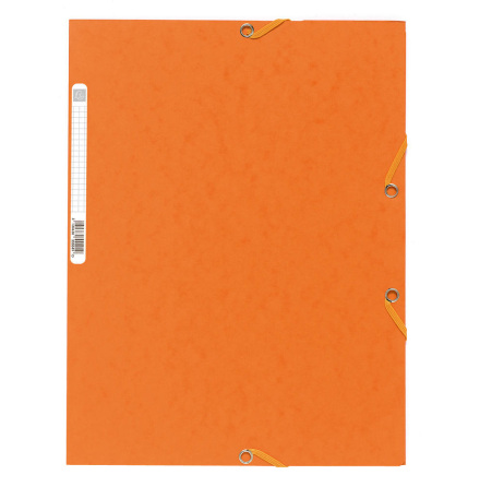 Snoddmapp A4 3-klaff orange