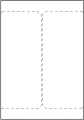 Transportetikett 105x220mm A4