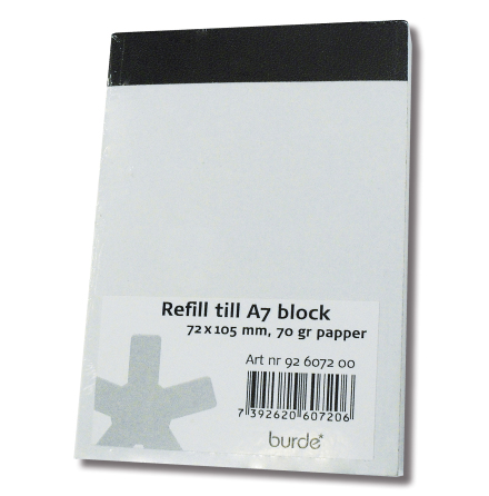 Refill journalistblock 2/fp