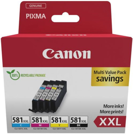 Blck Canon CLI-581 XXL CMY/BK