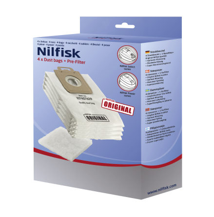 Dammpsar Nilfisk Select 4pack