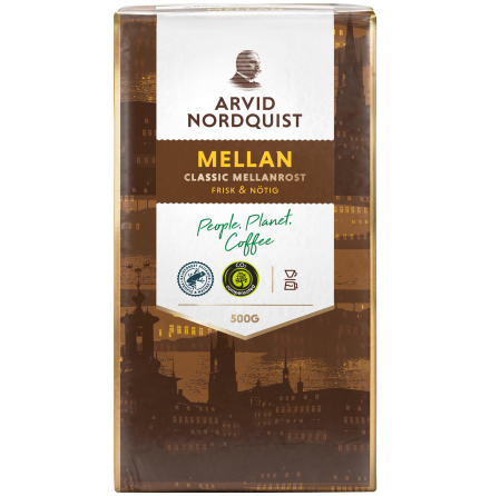 Kaffe Mellan vac 500g