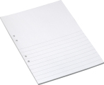 Arbetsblad A4 � sida linj 500f