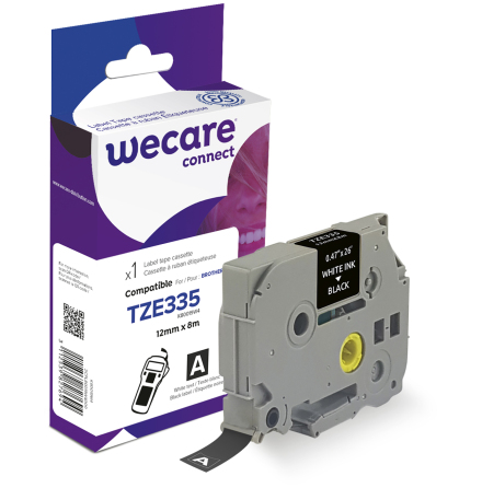 Mrkband Wecare TZe 12mm vi/sv