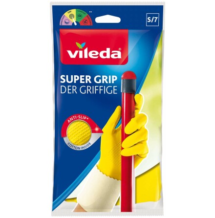 Handske Latex Supergrip S par