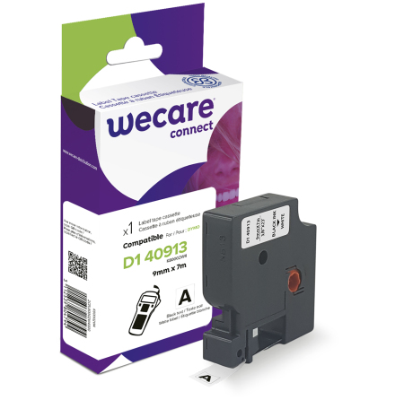 Mrkband Wecare D1 sva/vit 9mm