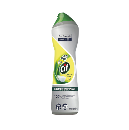 Skurkrm Cif Pro  Citron 750ml