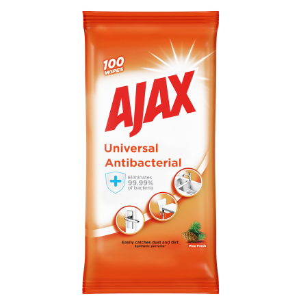 Ajax Wipes Universal 100/fp