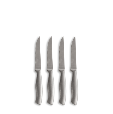 Grillkniv Fredde 4-p Silver