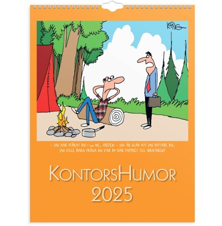 Vggkalender 2025 Kontorshumor