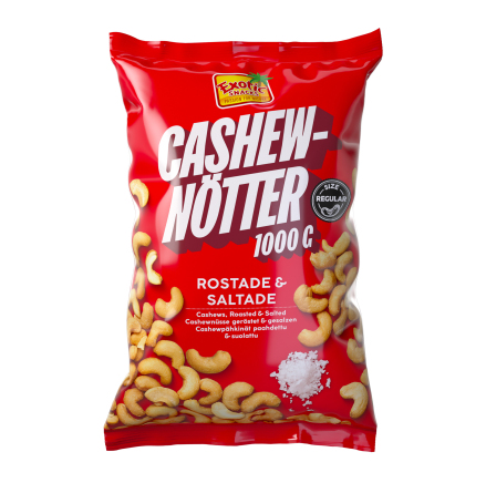 Cashew Rostad och Saltad 1kg