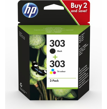 Blck HP No303 CMYK 2/fp