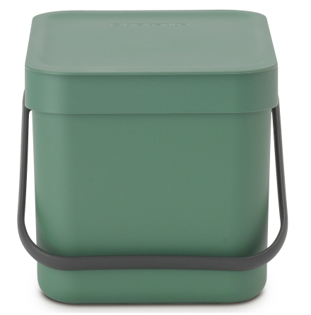 Avfallshink Sort&Go F.Green 6L