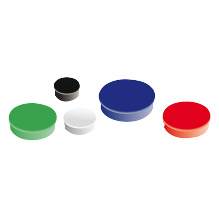 Magnet rund  30mm bl.f�r 10/fp