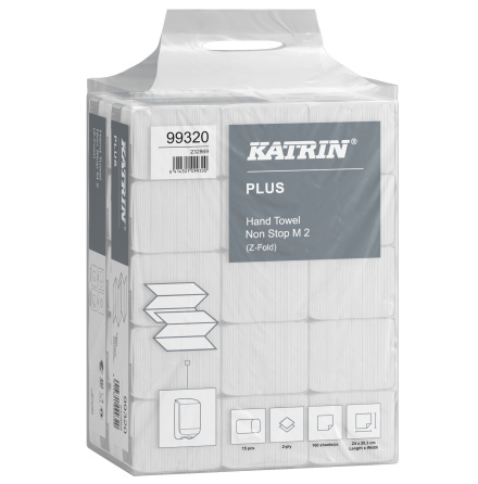 Handduk Plus M2 2400ark/trp