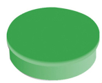 Magnet rund  20mm gr�n 10/fp