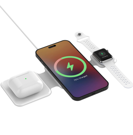 Tr�dl�s laddare 3in1 15 W